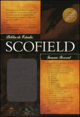RVR 1960 Biblia de Estudio Scofield Tamano     Personal  - 