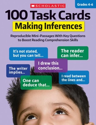 100 Task Cards: Making Inferences  -     By: Justin Mccory Martin, Carol Ghiglieri
