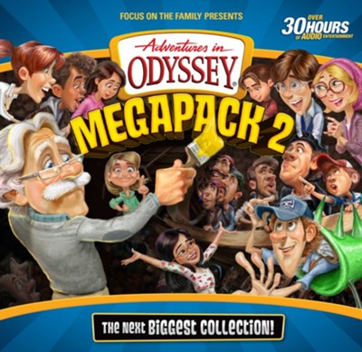 Adventures in Odyssey Megapack CD Library #2-75 Episodes on  25 CDs  -     By: Focus on the Family
