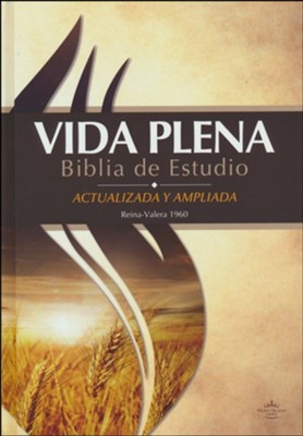 Biblia de Estudio RVR 1960 Vida Plena, Tapa Dura  (RVR 1960 Full Life Study Bible, Hardcover)  - 