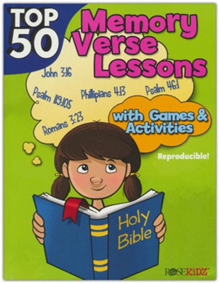 Top 50 Memory Verse Lessons with Games & Activities   -     By: Lindsey Whitney

