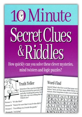 10 Minute Secret Clues and Riddles   - 