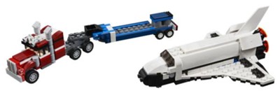 lego creator shuttle