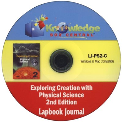 Apologia Exploring Creation With Physical Science 2nd Edition Lapbook Journal PDF CD-ROM   - 