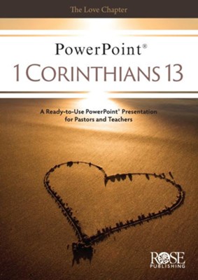 1 Corinthians 13: PowerPoint CD-ROM  - 