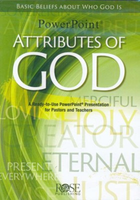 Attributes of God: PowerPoint CD-ROM   - 