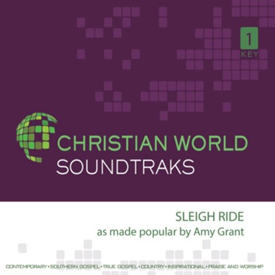 Sleigh RideAccompaniment CD  -     By: Amy Grant
