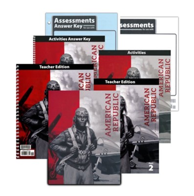 BJU Press Heritage Studies: The American Republic Grade 8  Homeschool Kit (5th Edition)  - 