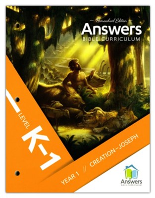 Answers Bible Curriculum: K-1 Homeschool Student Book Year 1 (with K-1 Tests & Answers)  - 