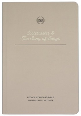 LSB Scripture Study Notebook: Ecclesiastes & Song Of Songs ...