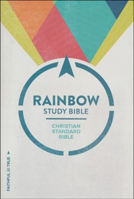CSB Rainbow Study Bible, Hardcover  - 