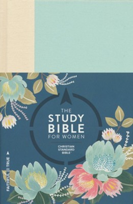 The CSB Study Bible for Women, Light Turquouise and Sand Cloth Over Board  -     Edited By: Dorothy Kelley Patterson, Rhonda Harrington Kelley
