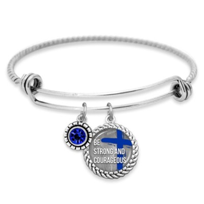 Be Strong and Courageous Bracelet  - 