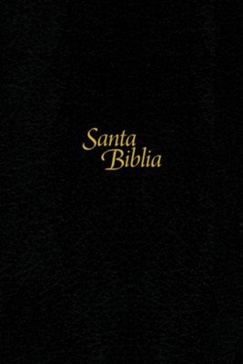 Biblia NTV tam. personal, letra gde., SentiPiel, Negro   (NTV Large-Print Personal-Size Bible, Hardcover, Black)     - 