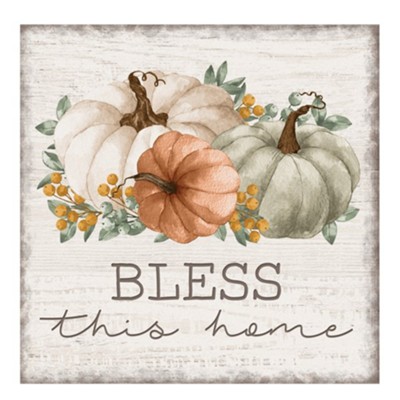 Bless This Home Fall Coaster Set of 4                 - 