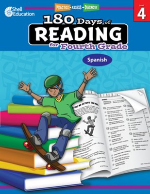 180 Days of Reading for Fourth Grade (Spanish Edition)   - 