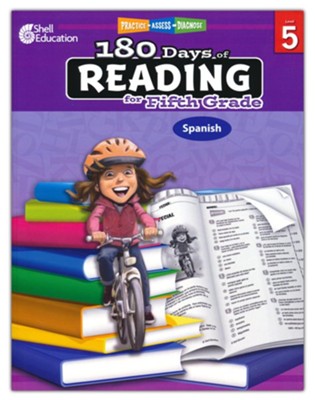 180 Days of Reading for Fifth Grade (Spanish Edition)   - 