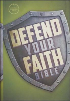 CSB Defend Your Faith Bible: The Apologetics Bible for Kids, Hardcover  -     Edited By: Jesse Florea
