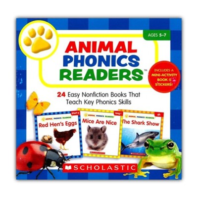 Animal Phonics Readers Parent Pack: 24 Easy Nonfiction Books That Teach Key Phonics Skills  -     By: Liza Charlesworth
