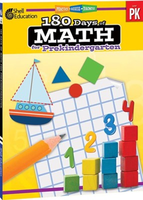 180 Days of Math for Prekindergarten   - 