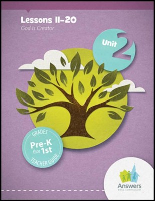 Answers Bible Curriculum PreK-1 Unit 2 Teacher Guide (2nd Edition)  - 