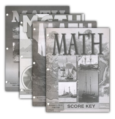 Grade 9 Algebra 1 SCORE Keys 1097-1108   - 