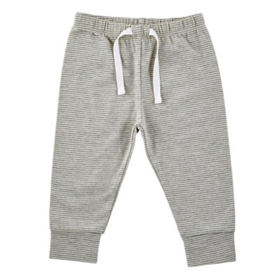 Little Blessing Pants, Cream and Grey, 0-3 Months - Christianbook.com