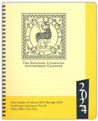 2024 Episcopal Liturgical Appointment Calendar  - 