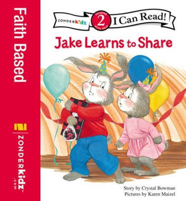 Jake Learns to Share - eBook  -     By: Crystal Bowman
