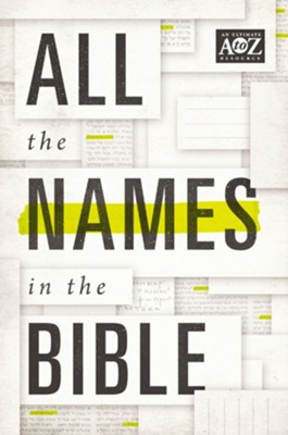 All the Names in the Bible - eBook  - 