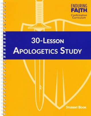 30-Lesson Apologetics Study Student Book  - 
