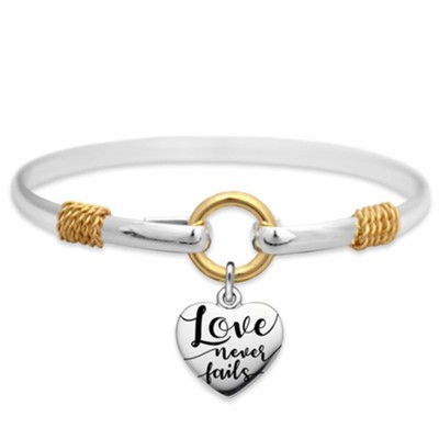 Love never deals fails bracelet