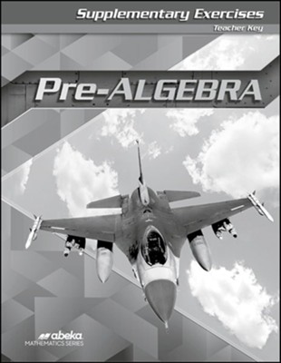 Pre-Algebra Supplementary Exercises Teacher Key  Fourth Edition  - 
