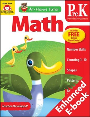 At-Home Tutor: Math, Grade Pre-K    - 