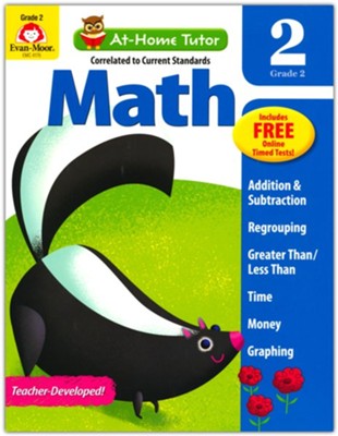 At-Home Tutor: Math, Grade 2     - 