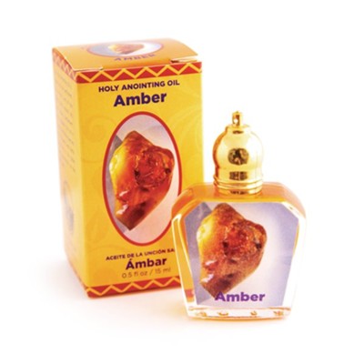 Amber Holy Anointing Oil, 0.5 OZ  - 