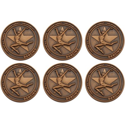 Dancing Coin Pack of 6 - Christianbook.com