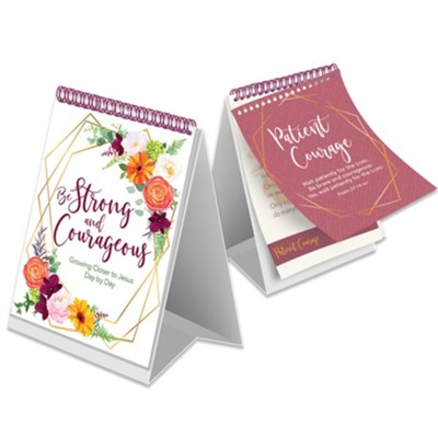 Be Strong and Courageous Flip Book  - 