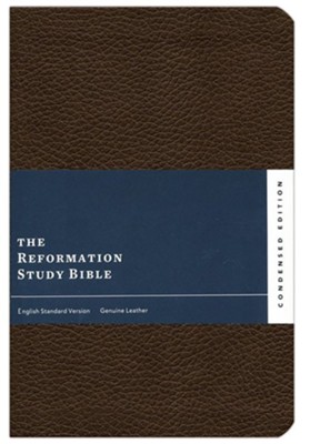 ESV Reformation Study Bible, Condensed Edition - Dark Brown