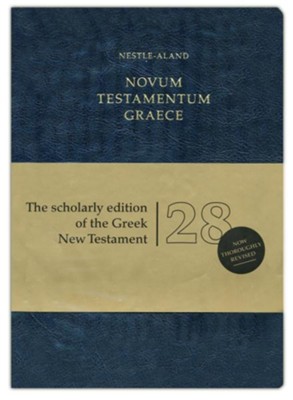 Novum Testamentum Graece, Nestle-Aland 28th Edition (NA28) Imitation Leather-Blue  -     By: Institute for New Testament Textual Research
