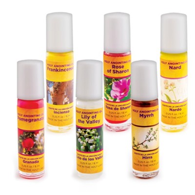 Assorted Holy Anointing Oil 6 pack Assortment #4   - 