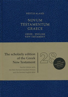 Novum Testamentum Graece, Nestle-Aland 28th Edition with NRSV/REB Greek-English New Testament  - 