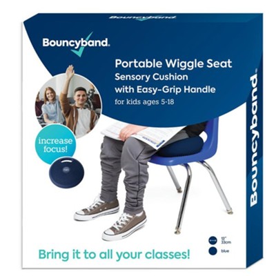 Blue Portable Wiggle Seat with Handle   - 