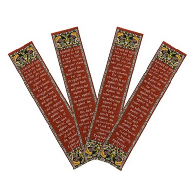 Armor of God Bookmarks, Set of 4  - 