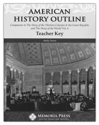 American History Outline Teacher Key   - 