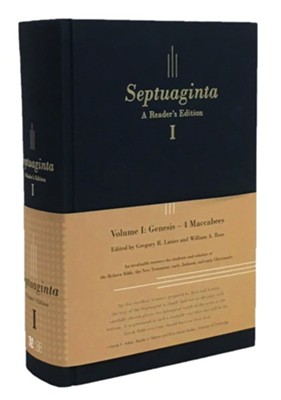 Septuaginta A Readers Edition Hardcover Blue 2 Volumes - 