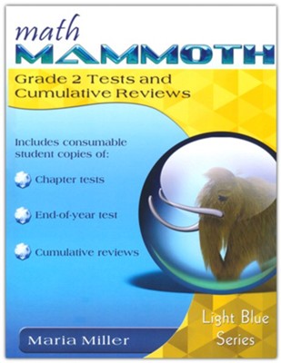 Math Mammoth Grade 2 Tests and Cumulative Reviews: 9781942715061 ...