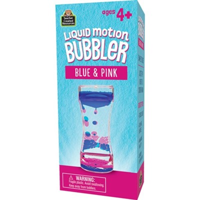 Blue & Pink Liquid Motion Bubbler   - 