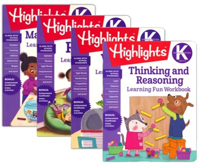 Highlights Kindergarten Learning Workbook Pack  - 