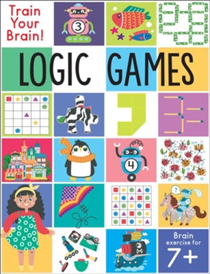 Train Your Brain: Logic Games: Insight Kids: 9781647224219 ...